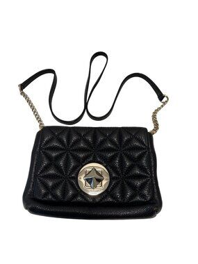 KATE SPADE Astor Court Naomi Quilted Black Leather Small Crossbody Shoulder Bag